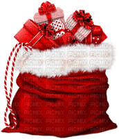 Bag.Presents.Gifts.White.Red - PNG gratuit
