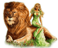 Rena Löwe Lion Woman Girl Frau - δωρεάν png