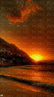 nascer do sol do mar - 無料のアニメーション GIF