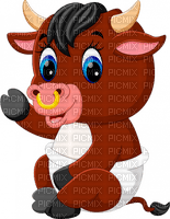 Y.A.M._New year cow - gratis png