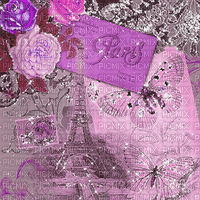 dolceluna purple paris animated gif fond - Gratis animeret GIF