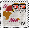 Petz I <3 You Stamp - ücretsiz png
