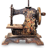 vintage sewing machine bp - zadarmo png