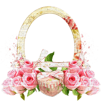 cadre, rose, fleur, Pelageya - 免费PNG