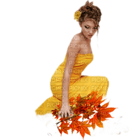 woman autumn bp - png gratuito