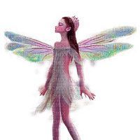 kikkapink winter fairy girl purple teal - darmowe png