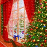 Y.A.M._New year Christmas background - PNG gratuit