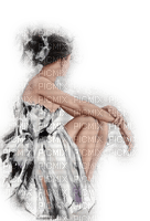 kikkapink woman painting vintage - PNG gratuit