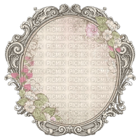 pretty flower frame - δωρεάν png