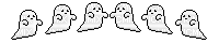ghost bottom frame - 免费PNG