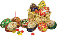 pascua  cesta huevos dubravka4 - kostenlos png