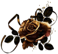 soave deco chocolate flowers rose color corner - 無料png