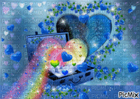 Chest hearts blue-Abuepita - Animovaný GIF zadarmo