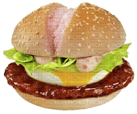 pink burger - png ฟรี