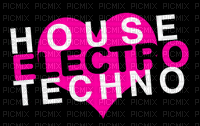 love electro tech house - GIF animé gratuit
