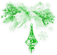 Christmas.Winter.Cluster.Green - zdarma png