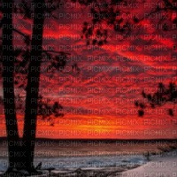 loly33 coucher de soleil Sunset fond summer - Free PNG