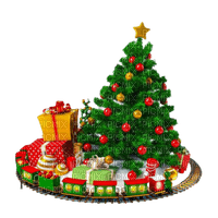 tree arbre baum fir tanne sapin red    christmas noel xmas weihnachten Navidad рождество natal tube gift present - bezmaksas png