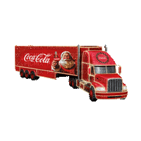 coca cola truck bp - GIF animado gratis