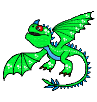 A Deadly Adoption Dragon - Nemokamas animacinis gif