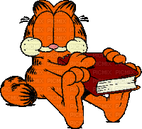 MMarcia gif Garfield - Gratis geanimeerde GIF
