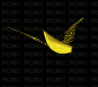 flying banana - Free animated GIF