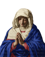 La Vierge Marie en prière - ücretsiz png