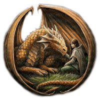 fantasy woman and dragon nataliplus - ilmainen png