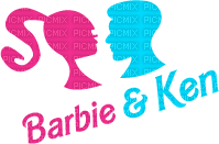 barbie & ken LOGO - gratis png