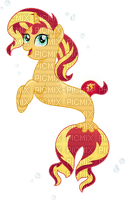 Sunset Shimmer seapony - фрее пнг