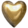 GOLD HEART GIF or coeur - Бесплатный анимированный гифка