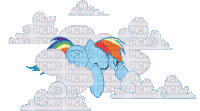 Rainbow Dash - GIF animé gratuit