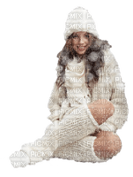 femme  hiver woman winter - δωρεάν png