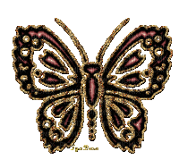 papillon scintillant - GIF animado grátis
