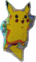 pikachu sticker pokemon - Darmowy animowany GIF