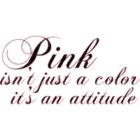 pink words - zadarmo png