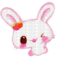pink bunny - bezmaksas png