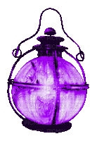 Lantern.Fantasy.Purple.Animated - KittyKatLuv65 - Zdarma animovaný GIF