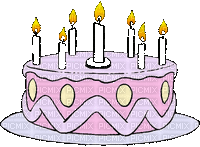 torta rođendan - GIF animate gratis