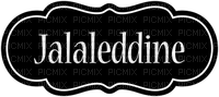 Kaz_Creations Names Jalaleddine - ücretsiz png