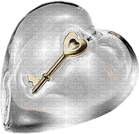 ezüst szív - PNG gratuit