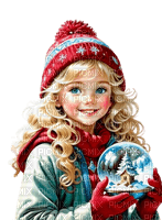 Winter child - Free PNG