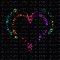 Rainbow Hearts - 無料のアニメーション GIF