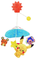 pokemon baby mobile - PNG gratuit