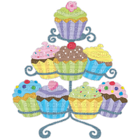 Kaz_Creations Cakes Cup Cakes - PNG gratuit