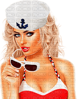Y.A.M._Summer woman girl - 免费PNG