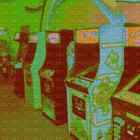 Rainbow Arcade - Ingyenes animált GIF