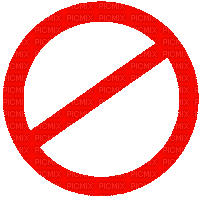interdit - Besplatni animirani GIF