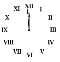 transparent clock - png grátis