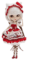 hello kitty pullip red - gratis png